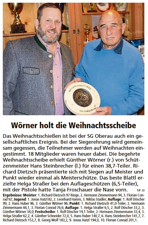 Garmisch-Partenkirchner Tagblatt vom 22. Dezember 2022